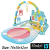 Musical Activity Gym with Kick-and-Play Piano for Babies