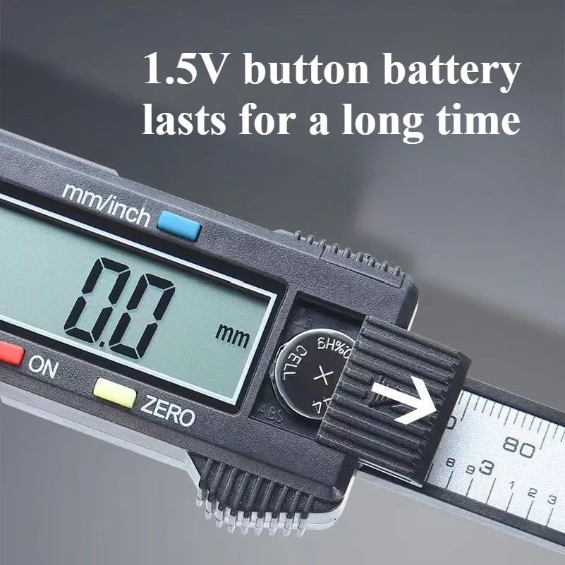 Digital Caliper 150mm with Large LCD Screen