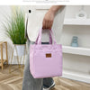 Insulated Lunch Bag with Top Handle for Work
