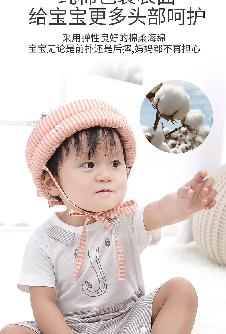 Baby Toddler Safety Helmet with Adjustable Strap