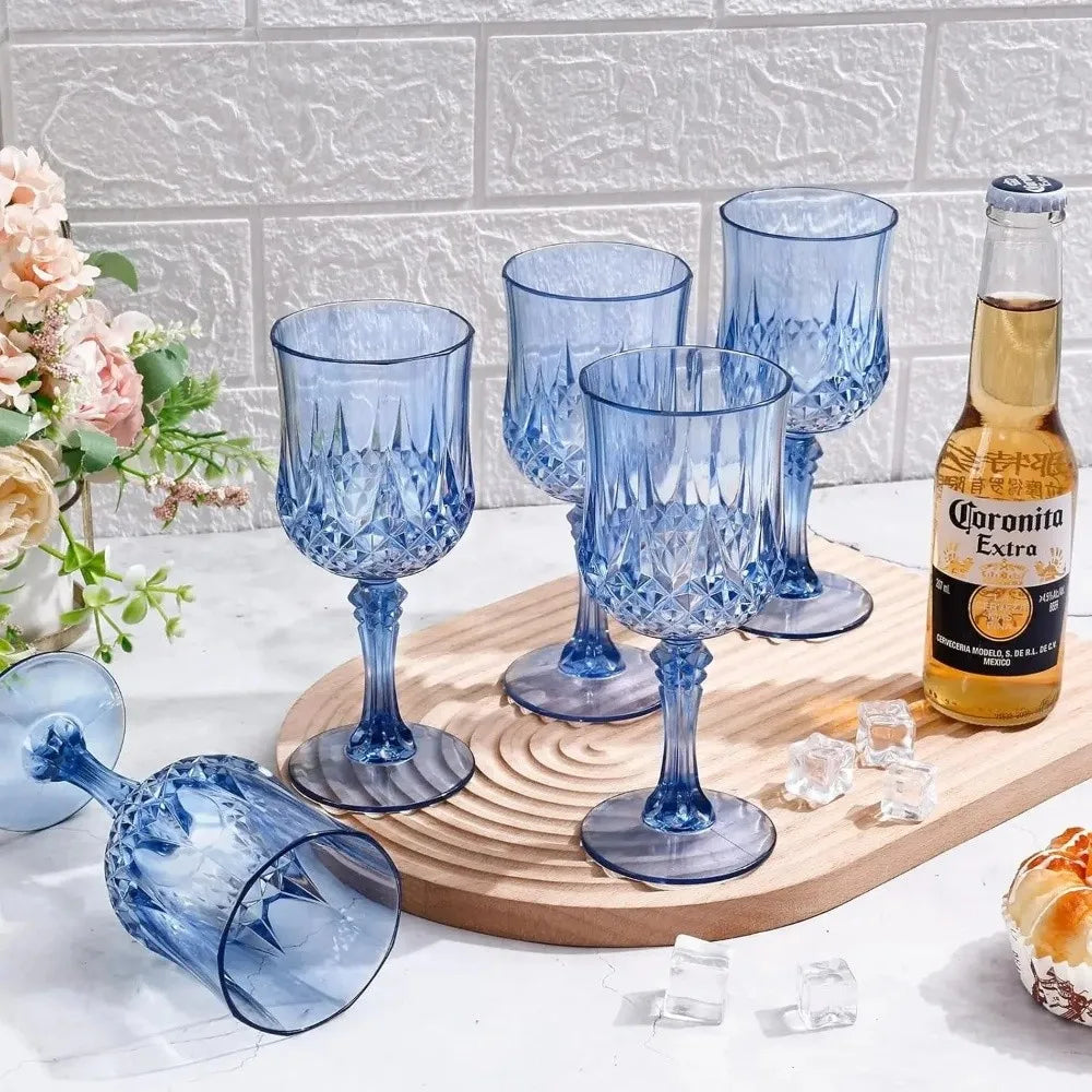 Shatterproof Plastic Champagne Flutes for Outdoor Celebrations