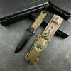 Full Tang Fixed Blade Knife with Ergonomic Rubber Handle