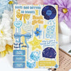 Cartoon Bow Design Insert Cards for Transparent Tablet Cases