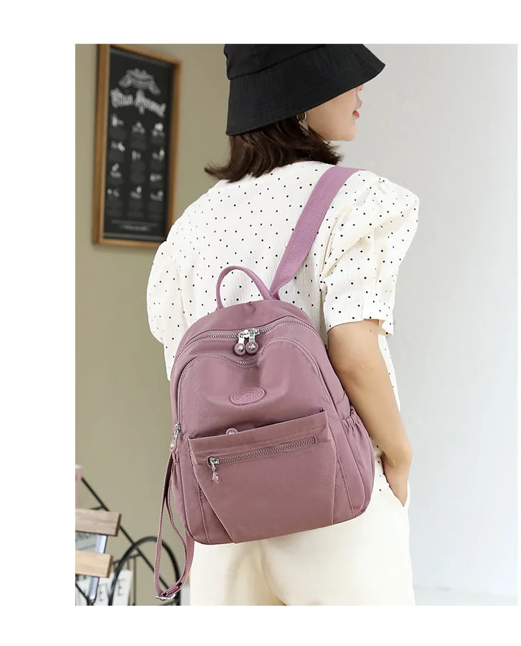 Durable Nylon Backpack for Daily Use