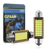 A package of 12V CPRAH Super Bright Pro LED bulbs and a single Canbus LED festoon bulb.