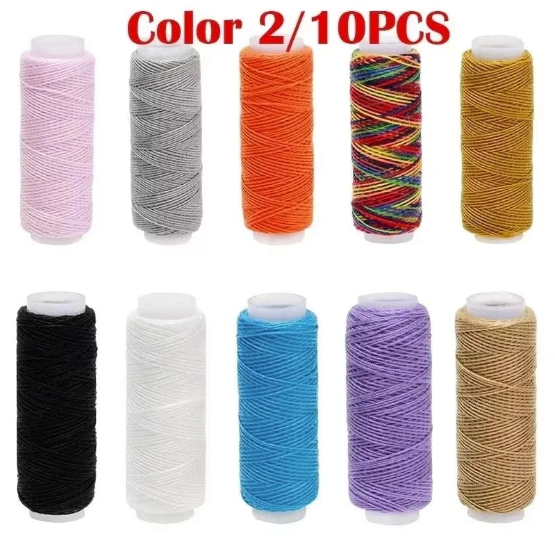 Premium Denim Sewing Thread Set – 10 Spools