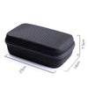 Black hard EVA protective carrying case for NOCO Boost Plus GB40 with dimensions 23cm x 14cm x 7.5cm
