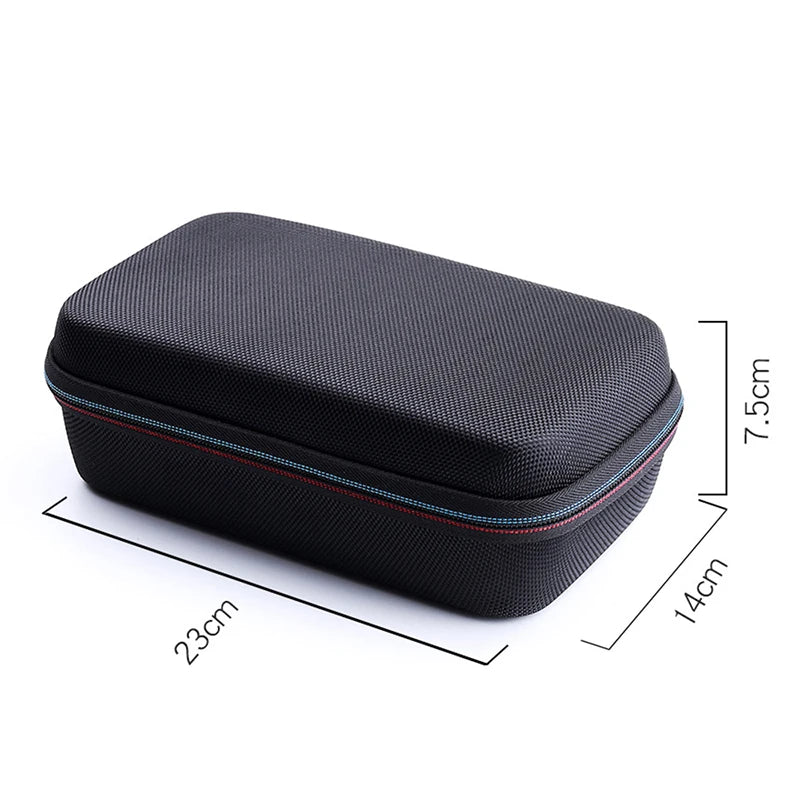 Black hard EVA protective carrying case for NOCO Boost Plus GB40 with dimensions 23cm x 14cm x 7.5cm