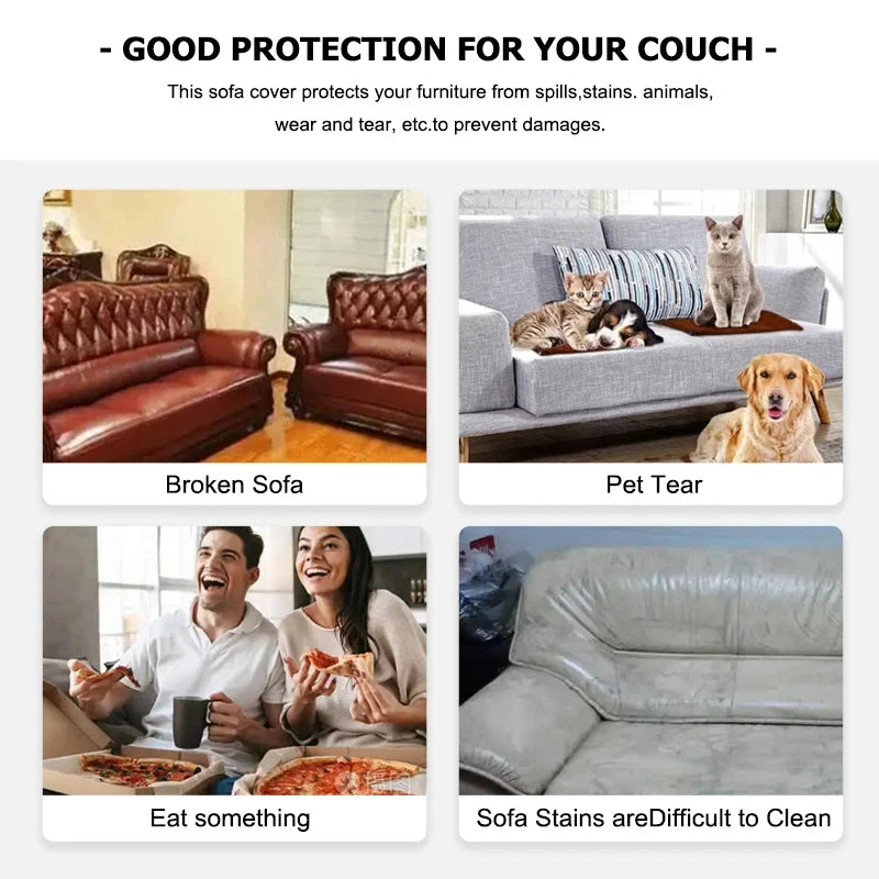 Thick Jacquard Elastic Sofa Cover