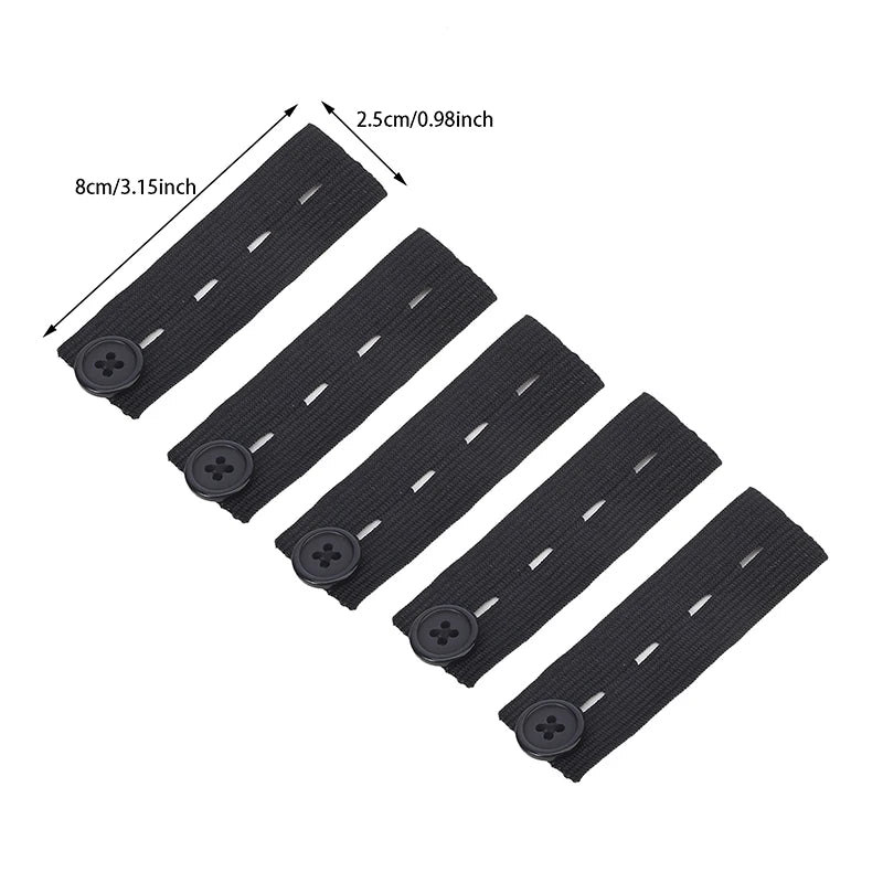 Adjustable Elastic Waist Extender for Jeans and Pants