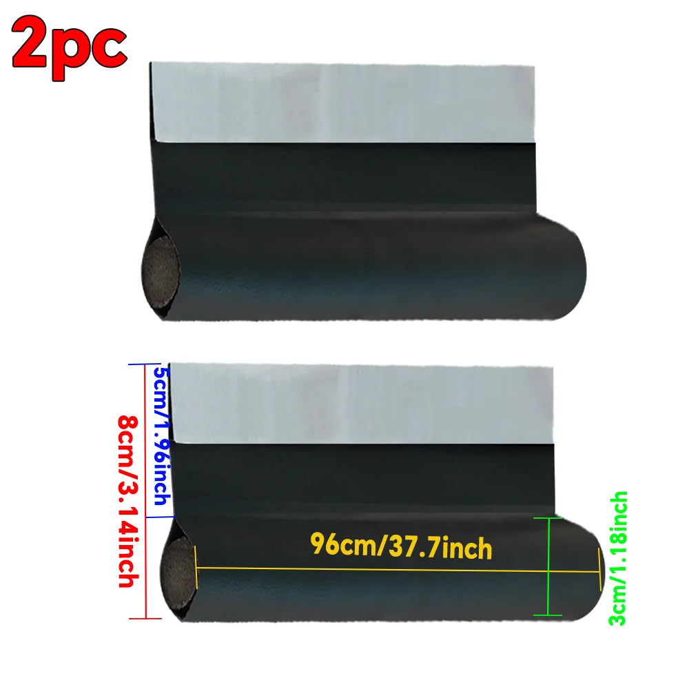 Under-Door Draft Stopper with Adjustable Seal Strip