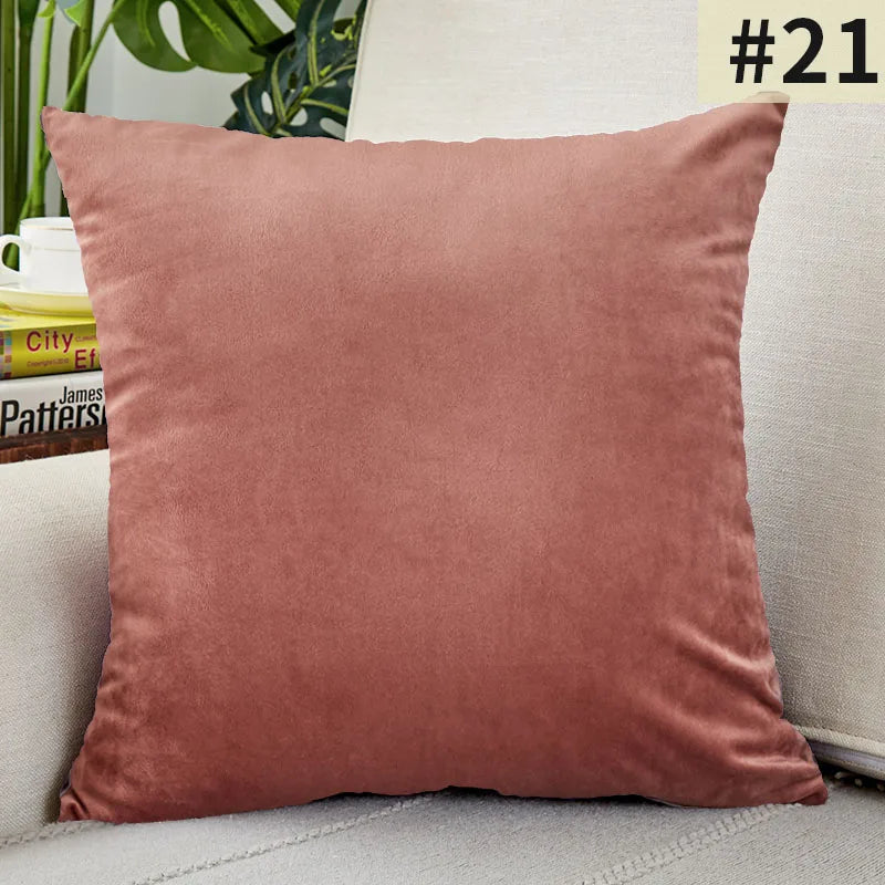 Luxurious Velvet Cushion Cover for Cozy Home Décor