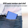 Ultra-Thin RFID Blocking Metal Card Holder