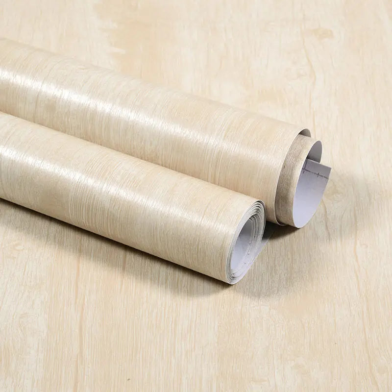 Self-Adhesive Wood Grain PVC Wall & Furniture Wrap