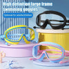 Anti-Fog Swim Goggles with Integrated Earplugs