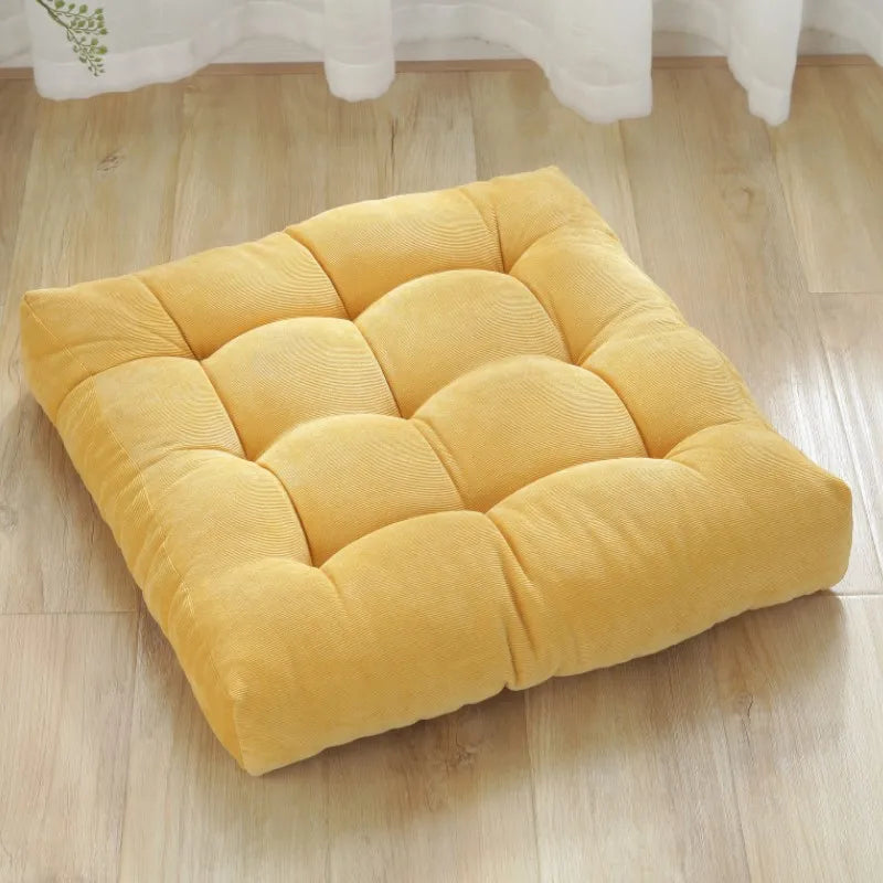 Tufted Floor Seating Pillow Cushion for Meditation and Relaxation
