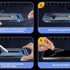 2-Pack Tempered Glass Screen Protector for iPhone with Auto Dust-Elimination Install