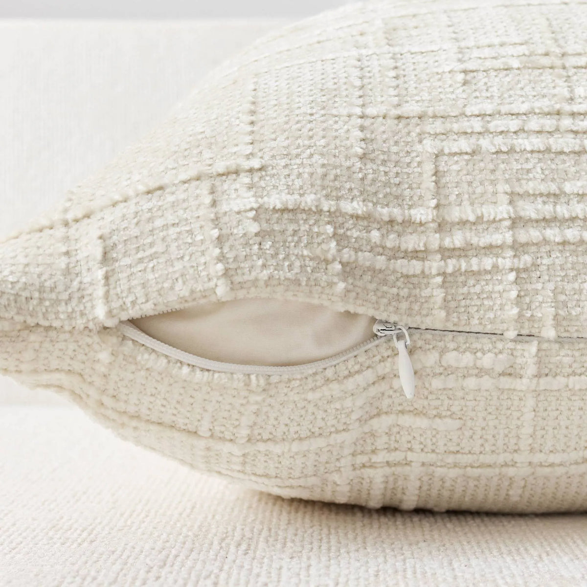 Boucle Texture Throw Pillow Cover