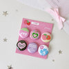 Cute Mini Enamel Pin Set for Bags, Hats & DIY Projects