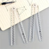 Folding Acrylic Ruler with Clear Markings