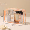 Clear PVC Toiletry Bag with Secure Zipper