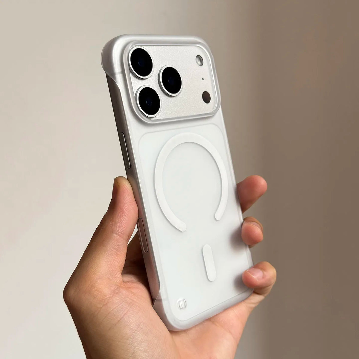 Ultra-Thin Matte Magnetic Phone Case with MagSafe Compatible Wireless Charging