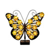 Solar-Powered Butterfly Wall Sconce