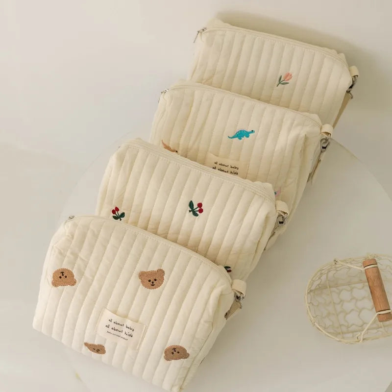 Cotton Stroller Organizer Hanging Diaper Bag
