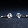 Elegant Cubic Zirconia Drop Earrings