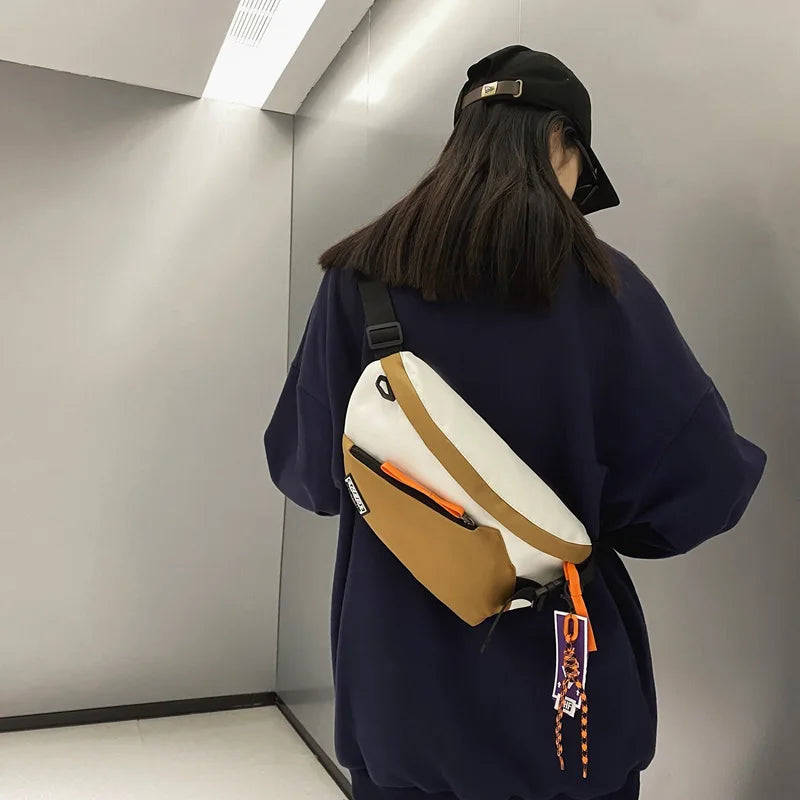 Urban Utility Chest Bag with Phone Pocket