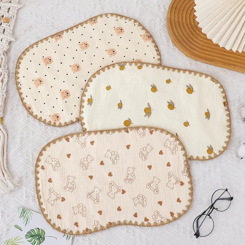 Cloud Soft Baby Pillow with Cotton Gauze Cover