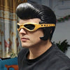 Elvis-Inspired Latex Half Face Mask