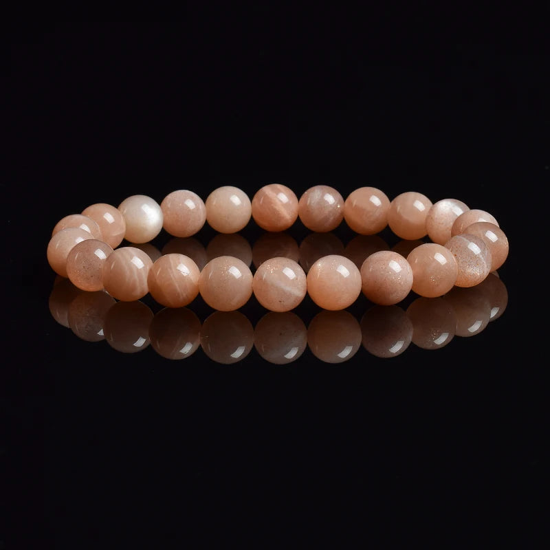 Natural White Moonstone Bracelet