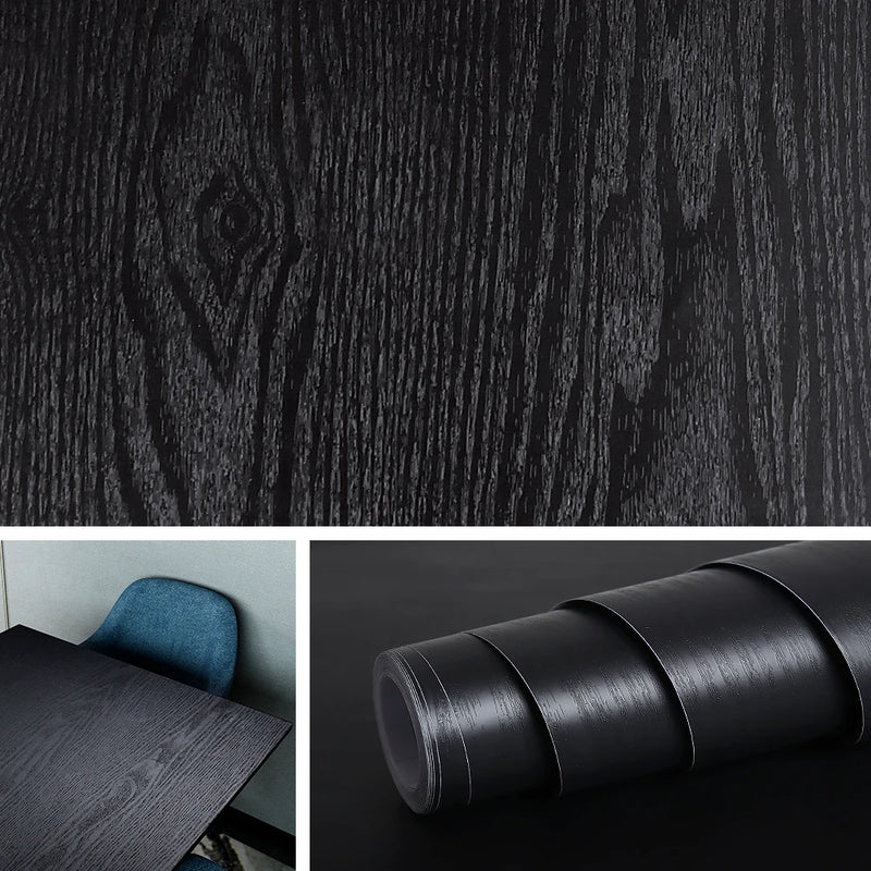 Self-Adhesive Wood Grain PVC Wall & Furniture Wrap