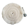 Cotton Polishing Wheel with 6mm Shank for Drill Buffing