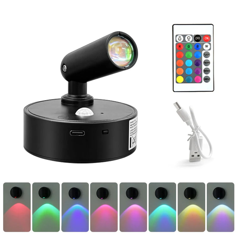 Rechargeable Motion-Sensor LED Night Light