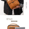 Vintage Waterproof Crossbody Messenger Bag for Men
