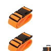 Adjustable Suitcase Straps with Bright Neon Colors – Secure & Easy to Spot