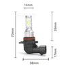 High-Performance LED Headlight Bulbs - Pair