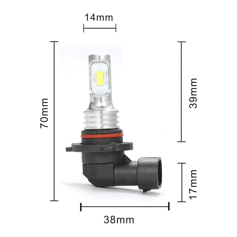 High-Performance LED Headlight Bulbs - Pair