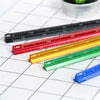 Aluminum Triangular Scale Ruler for Students (15cm/30cm)