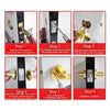 Aluminum Alloy Entry Door Knob Lock with Keys