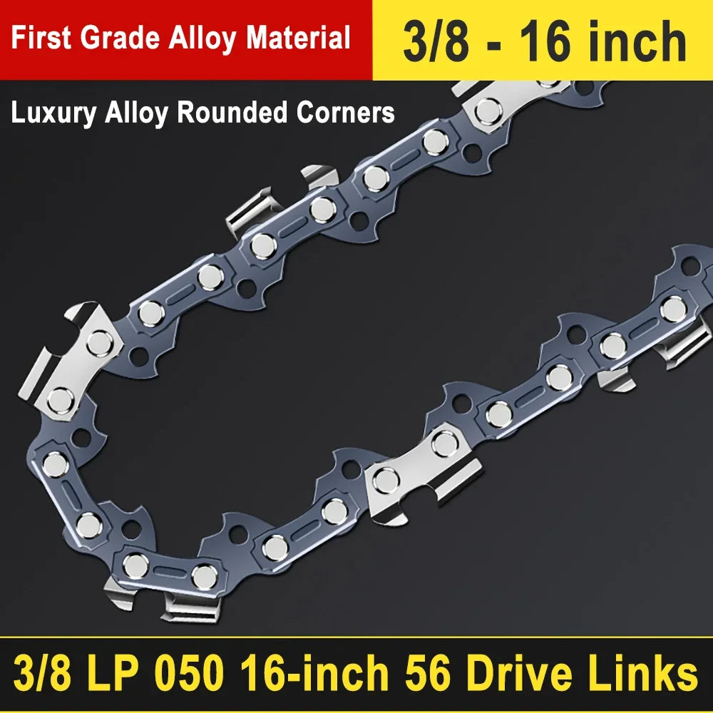 3/8 LP 050 16-inch 56 Drive Links luxury alloy rounded corners for chainsaw blades