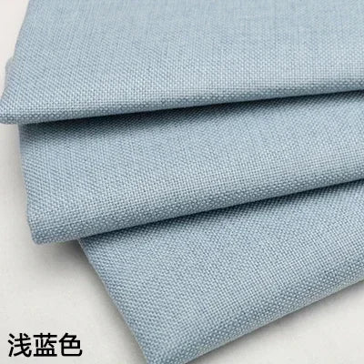 Premium Cotton-Linen Upholstery Fabric – Solid Colors, Durable & Versatile