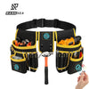 Heavy-Duty Tool Belt with Detachable Pouches & Adjustable Waist Strap