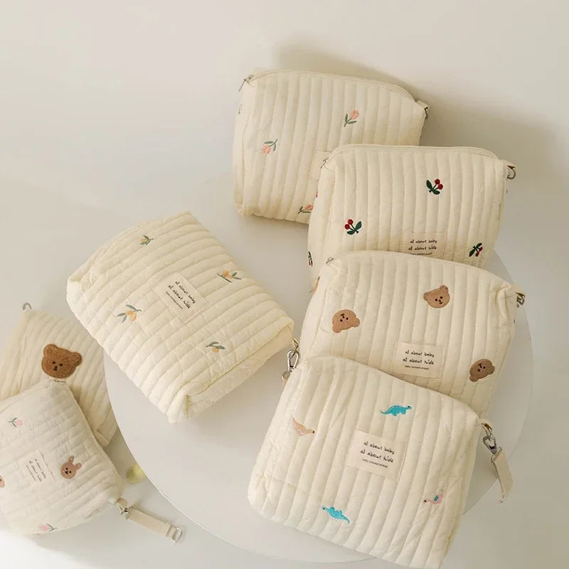 Cotton Stroller Organizer Hanging Diaper Bag
