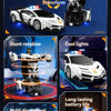 1:18 Scale RC Stunt Car with 360° Spin, LED Lights & One-Button Transformation