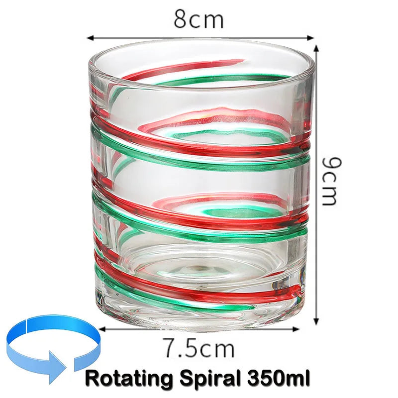 Rotating Whiskey Glass