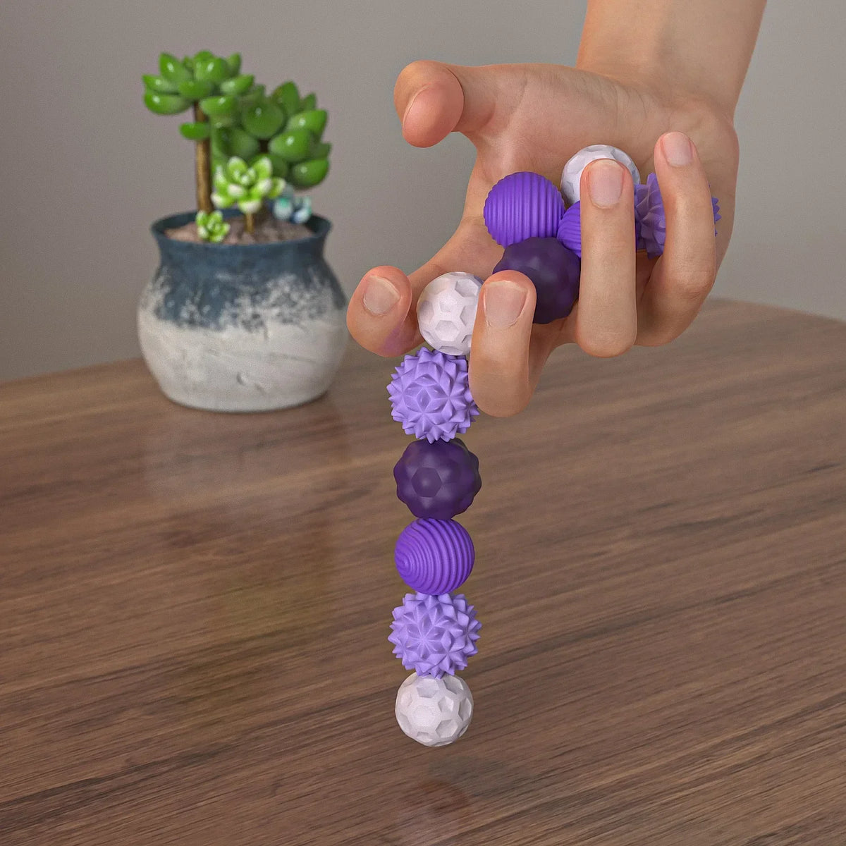 Silicone Magnetic Fidget Balls for Stress Relief and Focus