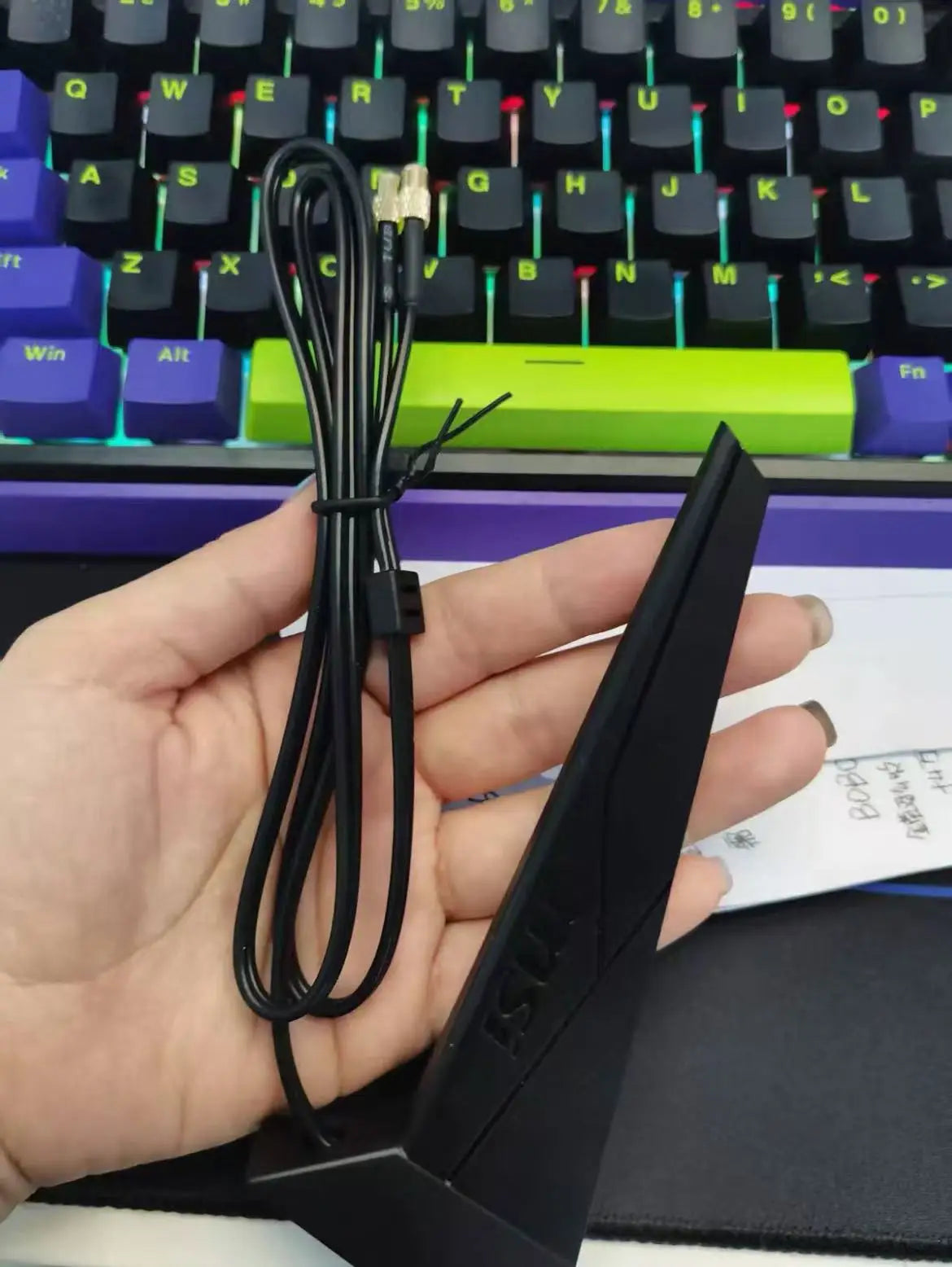 WiFi 7 External Antenna Kit for Compatible Motherboards